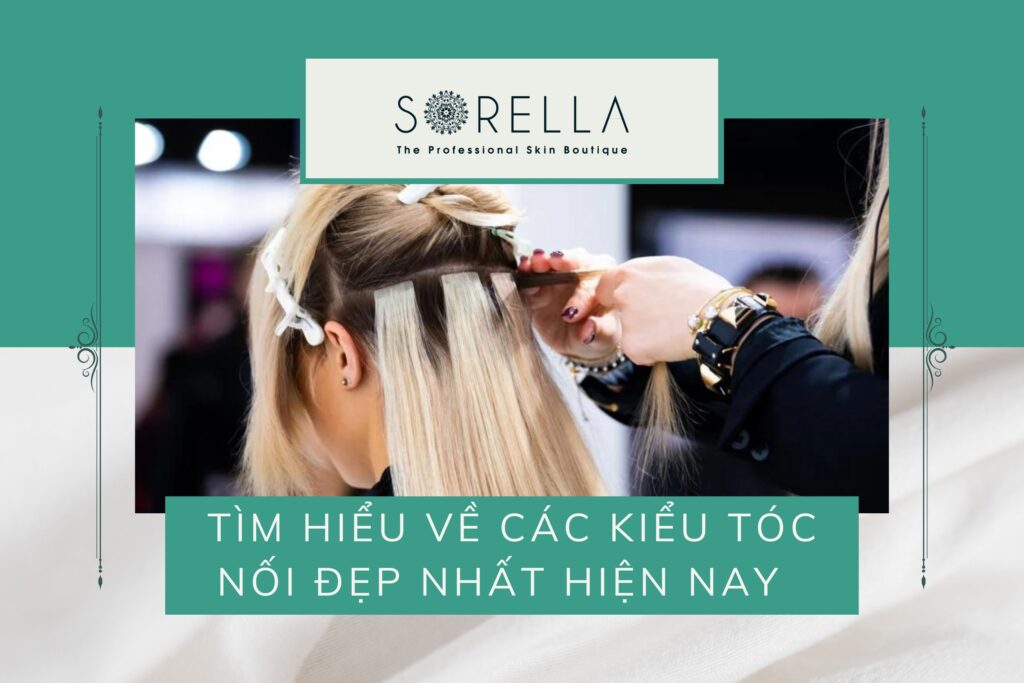 kiểu nối tóc