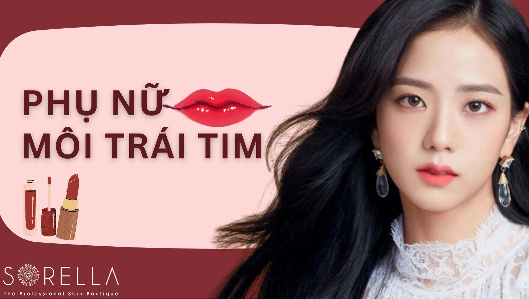 môi trái tim