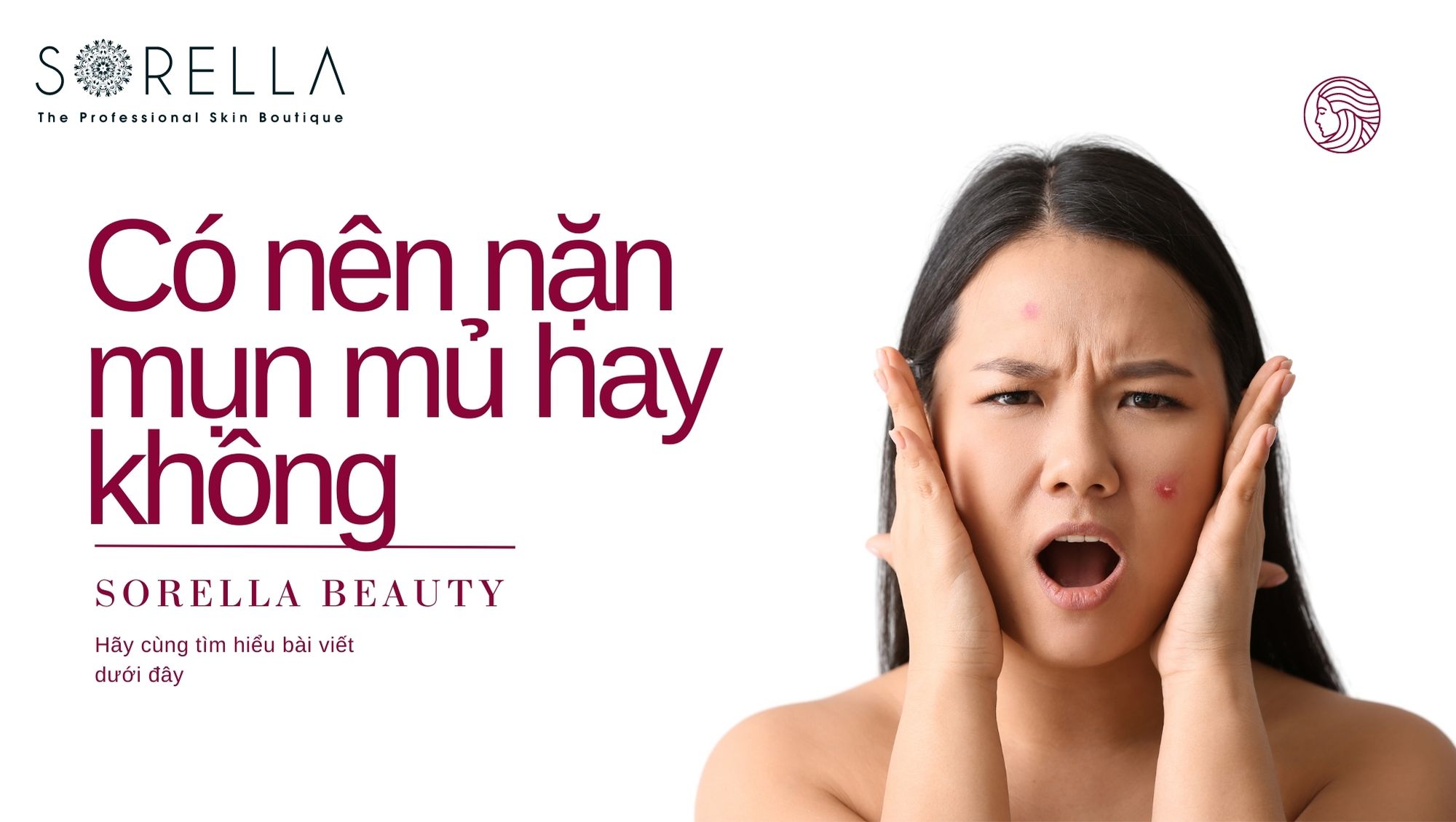 Có nên nặn mụn mủ