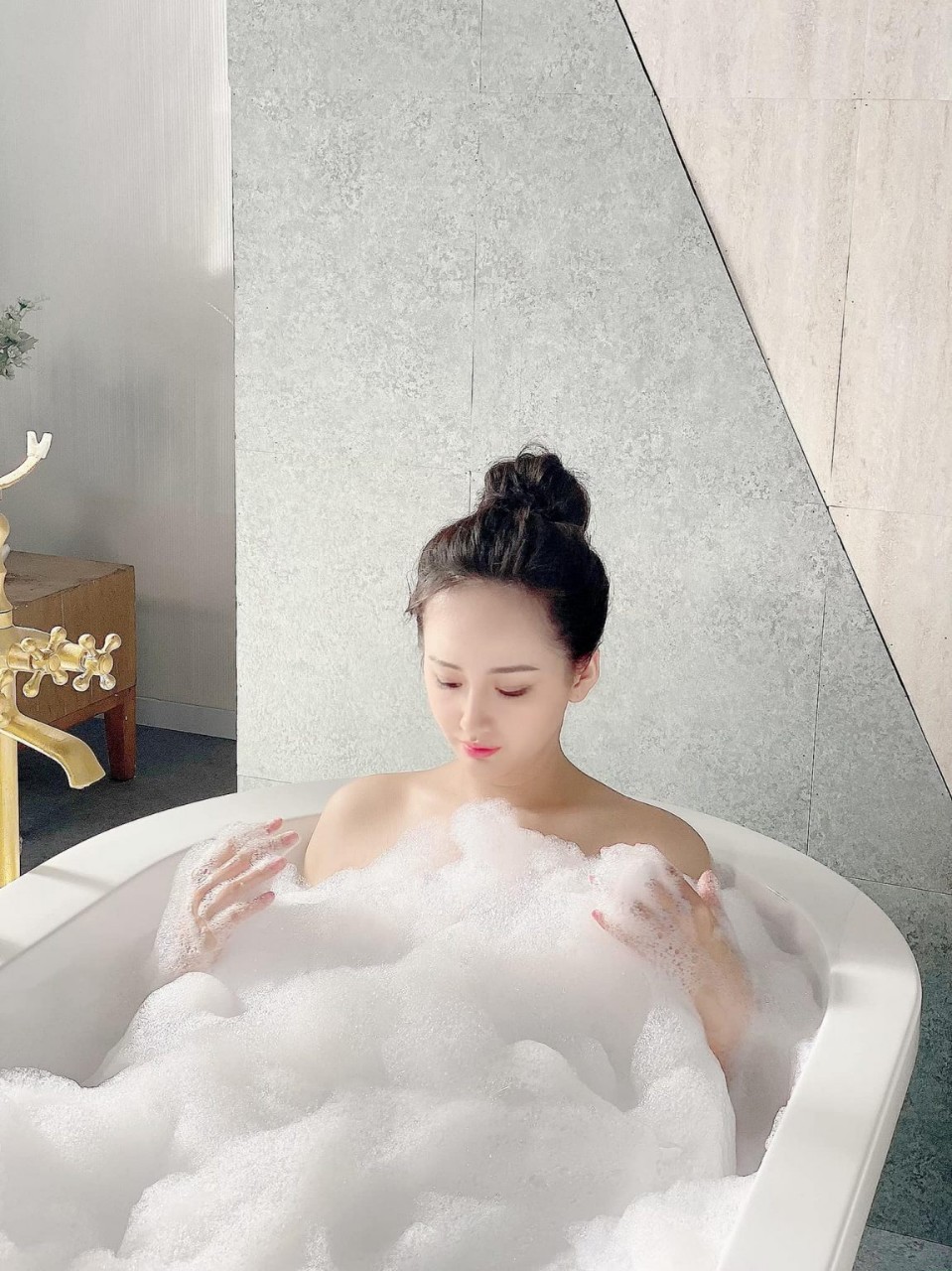 Sử dụng phương pháp tắm sủi