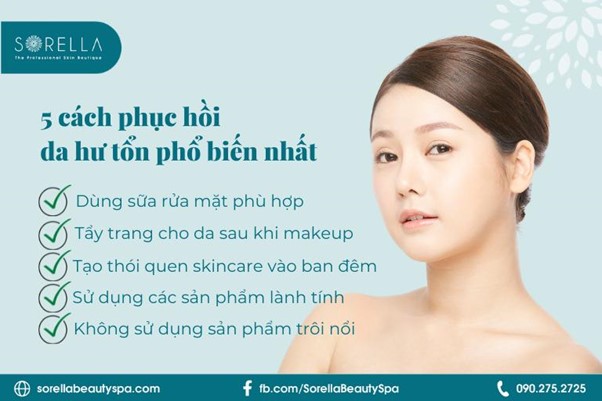 5 cách phục hồi hư tổn 