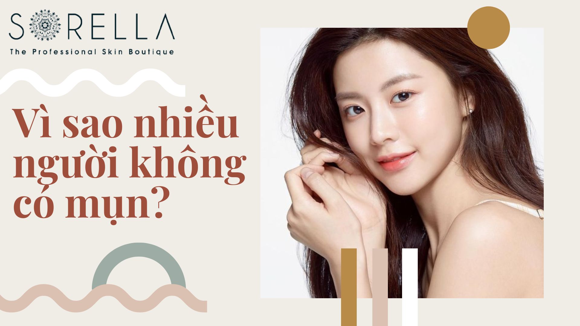 Vì sao nhiều người không có mụn?