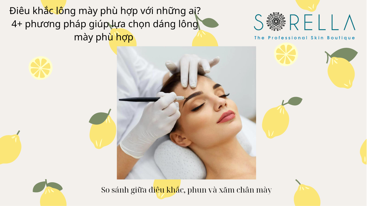 Điêu khắc lông mày phù hợp với những ai?