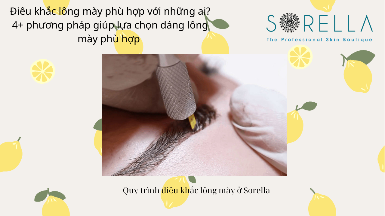 Điêu khắc lông mày phù hợp với những ai?