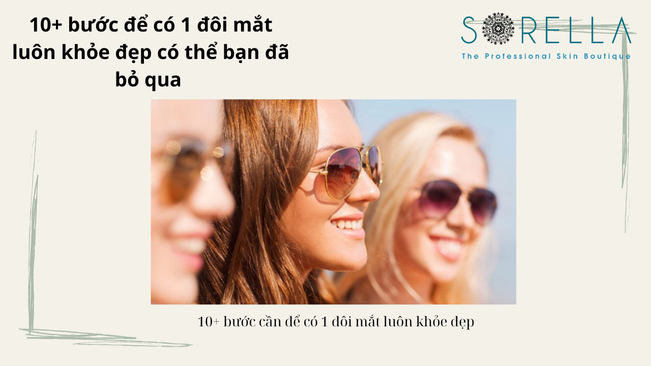 Đôi mắt luôn khỏe đẹp 