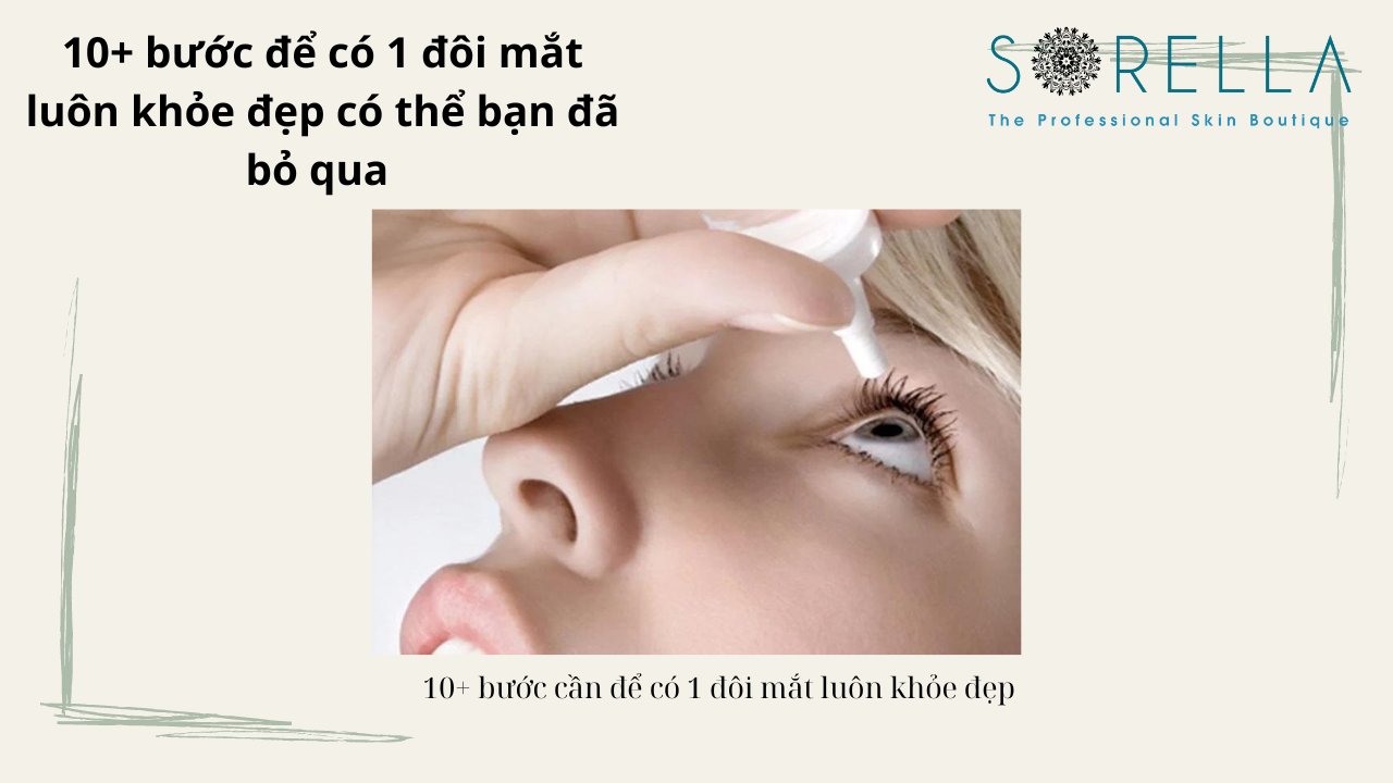 Đôi mắt luôn khỏe đẹp 
