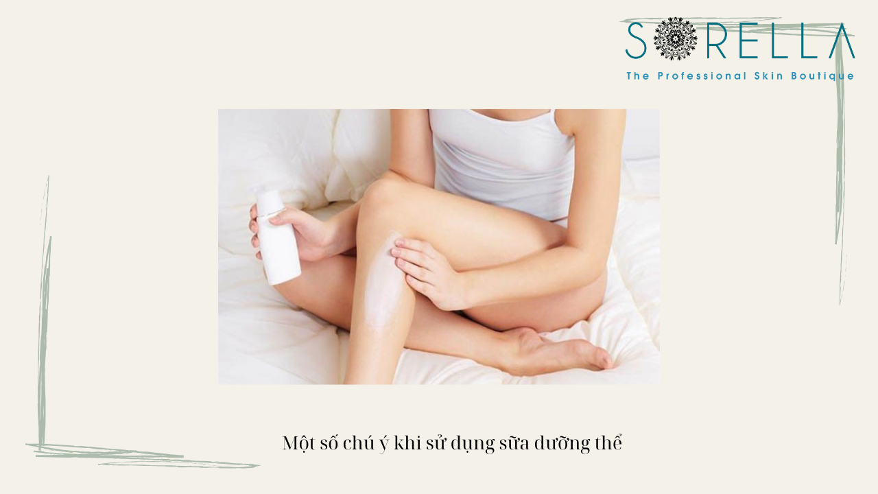 Sữa dưỡng thể có tác dụng như thế nào?