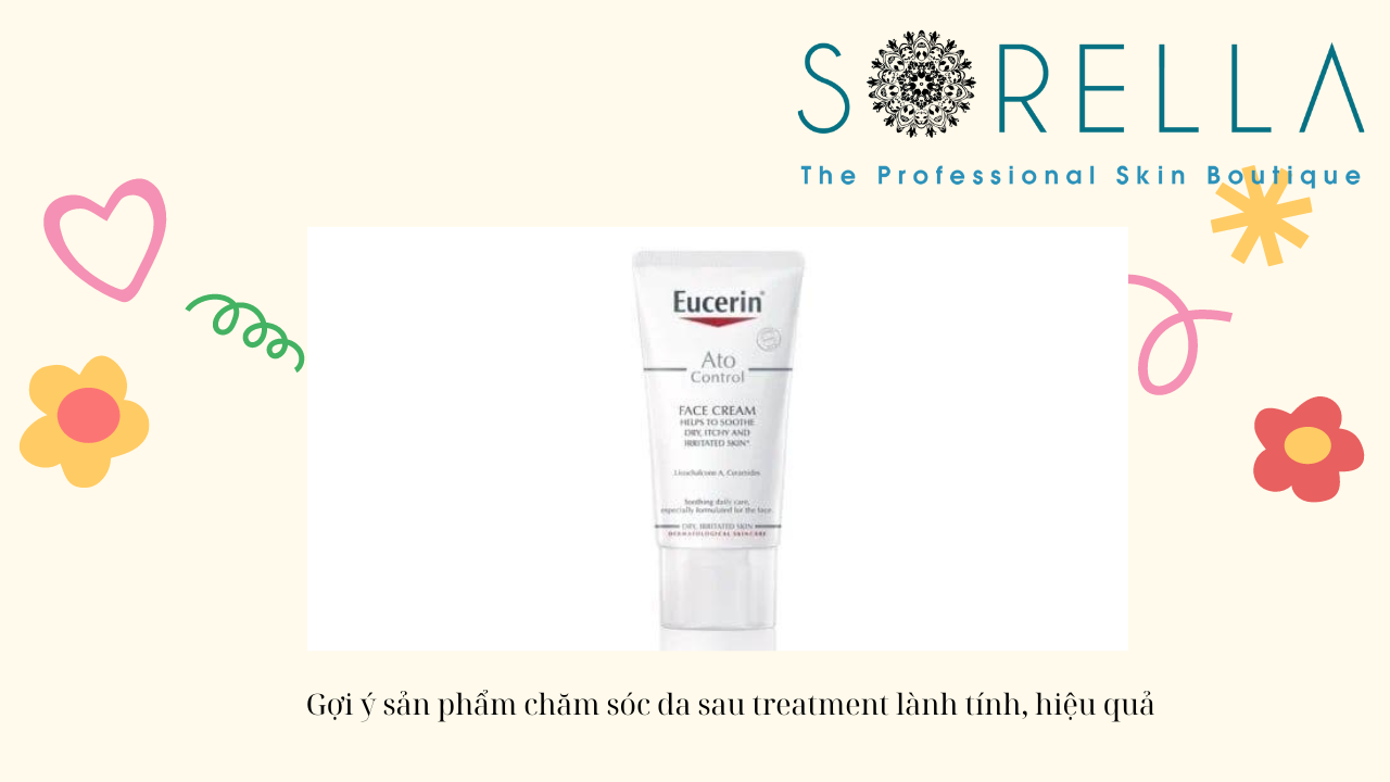 Cách chăm sóc da sau treatment