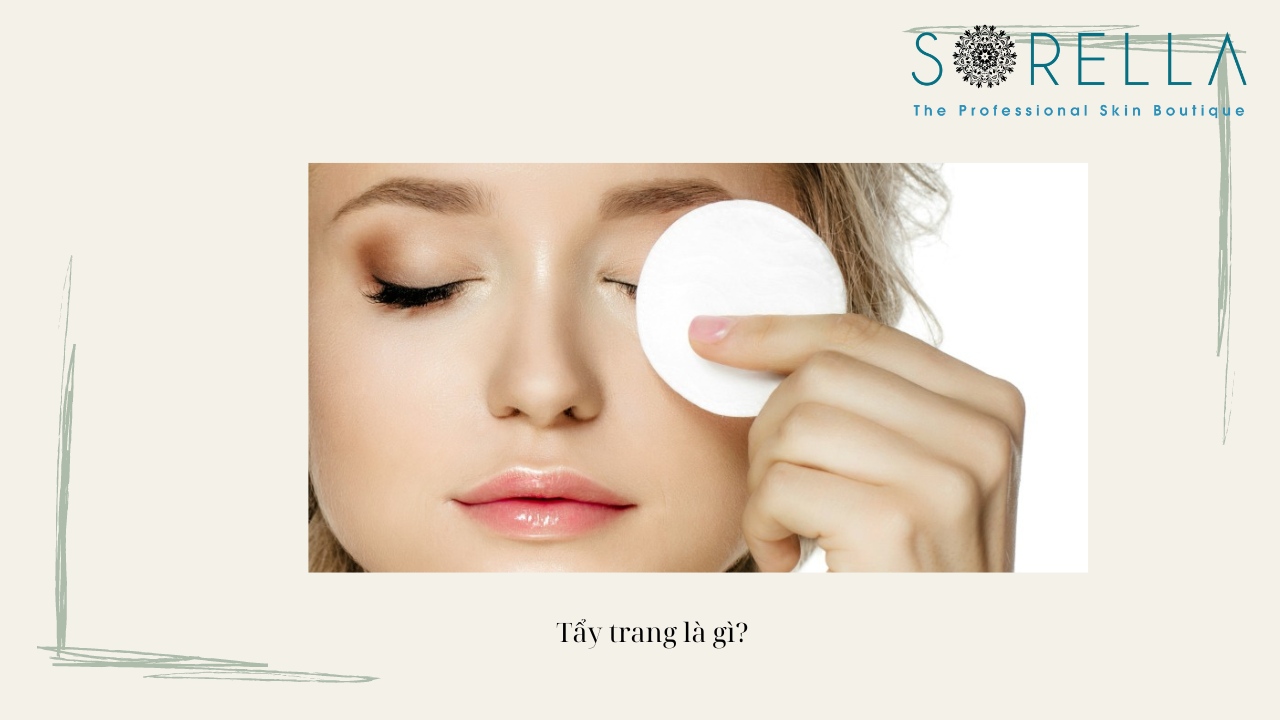 Không trang điểm có cần tẩy trang không?